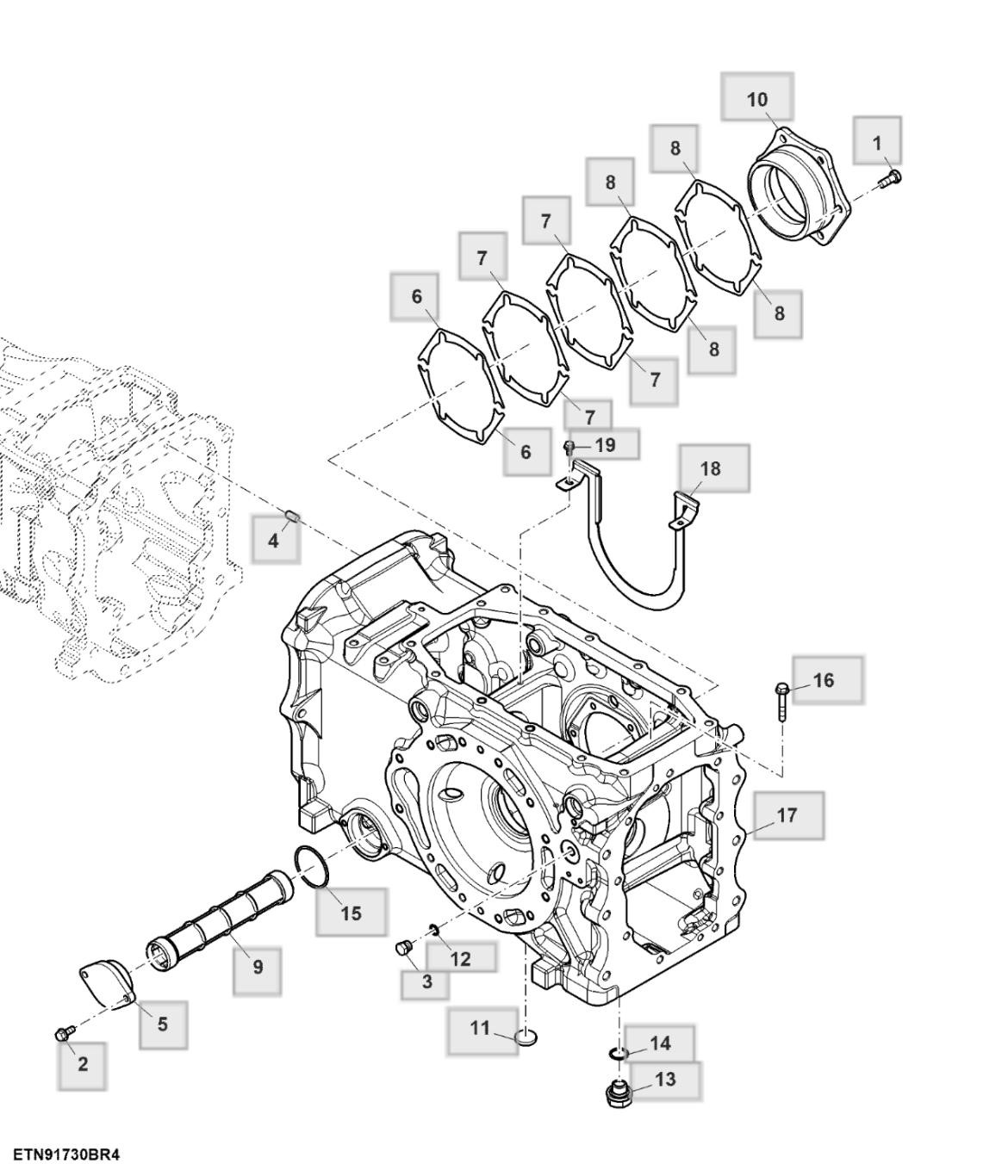 Hộp vi sai, PTO W-